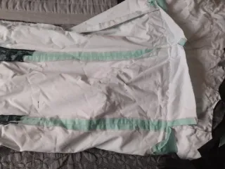 Vestido de gitana negro y turquesa