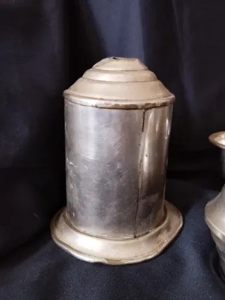 Lote objetos barbería antiguos