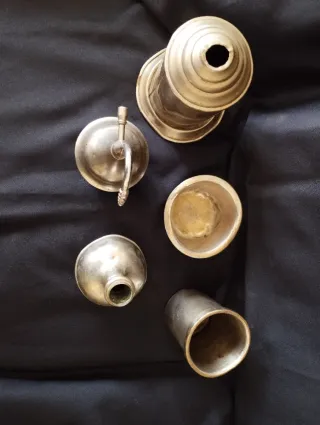 Lote objetos barbería antiguos