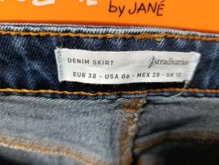 Falda vaquera Stradivarius Talla M