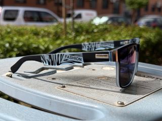 Gafas de sol azul/blanco