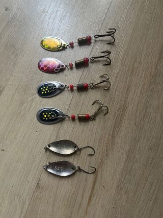 Set 8 esche da pesca