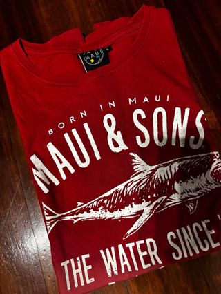 Maglietta Maui & Sons Rossa Taglia L