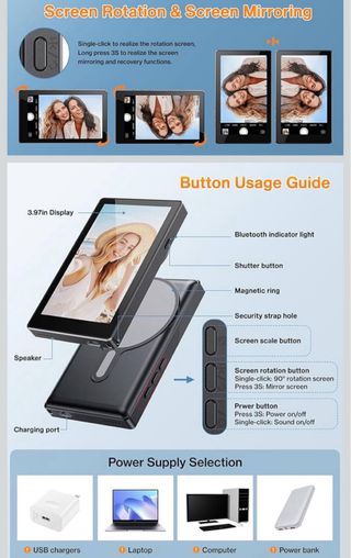 Monitor Inalámbrico para Smartphone - Nuevo