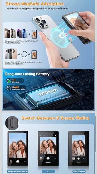 Monitor Inalámbrico para Smartphone - Nuevo