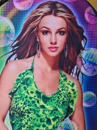 Mochila Britney Spears Nueva Color Negro Grande