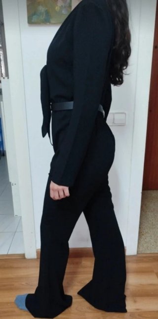 Mono pantalón negro