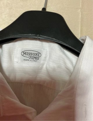 Camicia Missoni Uomo Bianca