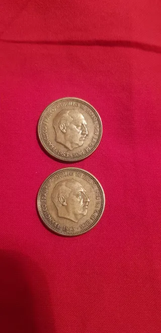 2 Monedas 2,50 Pesetas
