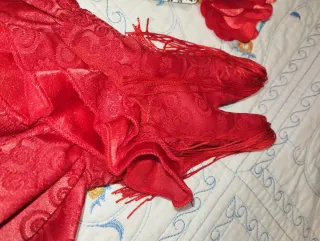 Vestido y Complementos Nancy flamenca