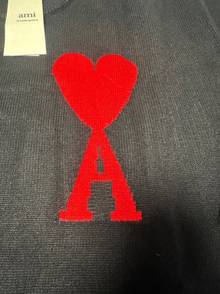 Jersey Ami Paris Corazón Rojo Talla s