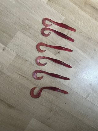 Lotto 40 esche artificiali in gomma