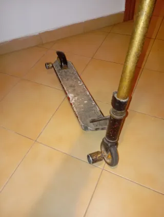 Patinete scooter modificado