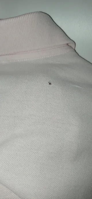 Polo Lacoste Original Rosa Pastel Talla XL