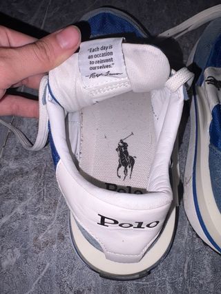 Zapatillas Polo Ralph Lauren Azul/Blanco