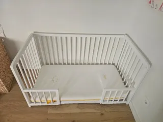 Cuna colecho Nuru 3x1 convertible