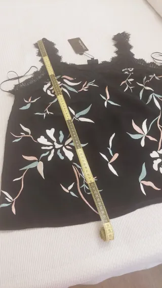 Top lencero mujer COUCHEL negro M+