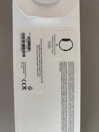 Apple Watch SE misnight aluminium case Nuovo