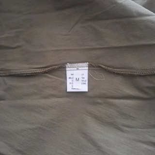 Vestito lungo Milva.Mi donna tg.M verde oliva
