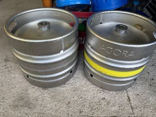 Barril de cerveza de acero inoxidable