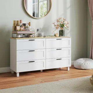 A ESTRENAR - DOBLE COMODA DE MADERA