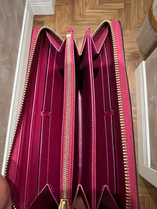 Portafoglio Louis Vuitton Zippy Monogram Vernis