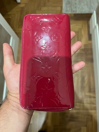 Portafoglio Louis Vuitton Zippy Monogram Vernis