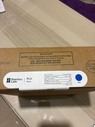 Bambu Lab PLA Filamento Azul 1kg