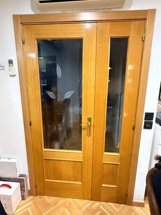Puertas Roble Macizas en Block