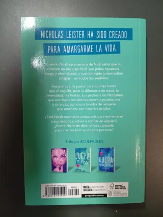 Son 3 libros: Culpa mía  Culpa tuya Culpa nuestra