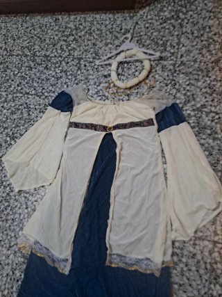 Disfraz Medieval Reina Cristiana época