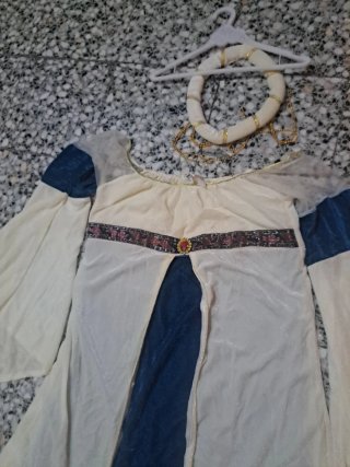 Disfraz Medieval Reina Cristiana época