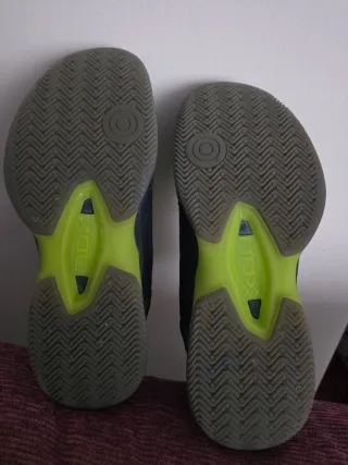 Zapatillas Padel Nox ML10 Hexa Navy/Lima Neon