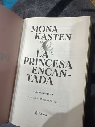 Libro Mona Kasten ‘La princesa encantada’