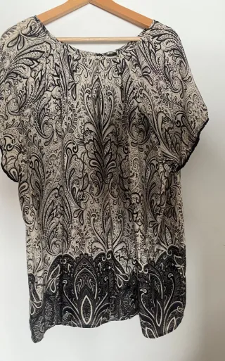 Camiseta estampada mujer talla única