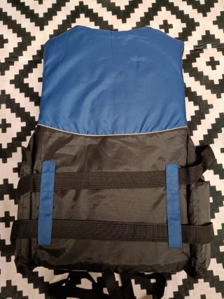 Salvavidas Unisex Azul y Negro