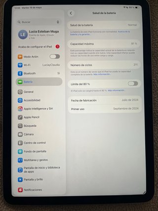 iPad Air 11 (M2) 128GB Gris 2024