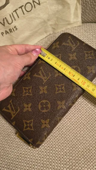 Cartera Tarjetero Monedero Louis Vuitton Marrón