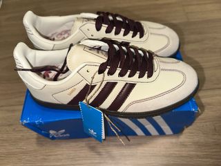 Zapatillas Adidas Samba Beige/Morado