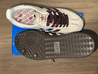 Zapatillas Adidas Samba Beige/Morado