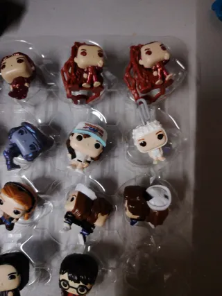 Figuras Kinder Sorpresa Stranger Things harrypotte