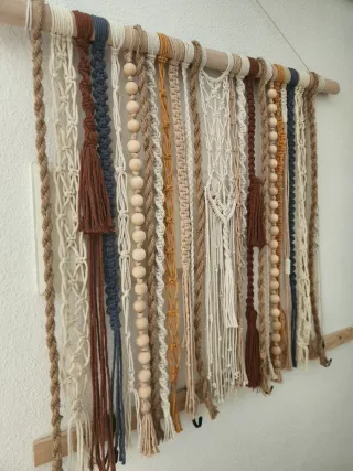 Tapiz Macramé Decoración Pared