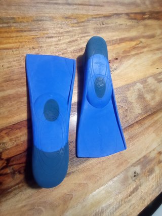 Aletas Natación Niños Talla 34/35 Azul