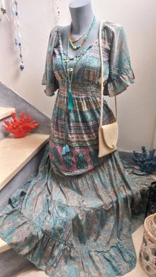 Vestido Boho Estampado