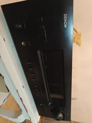 Amplificador Denon AV Negro