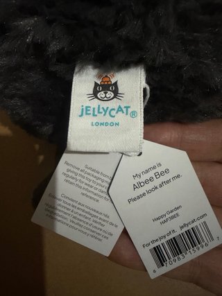 Jellycat Albee Bee Peluche