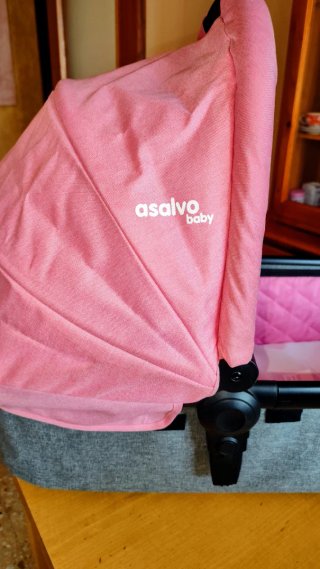 Passeggino per neonati rosa