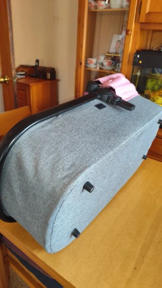 Passeggino per neonati rosa