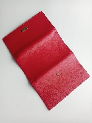 Cartera monedero rojo