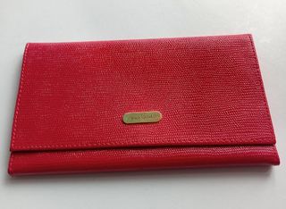 Cartera monedero rojo